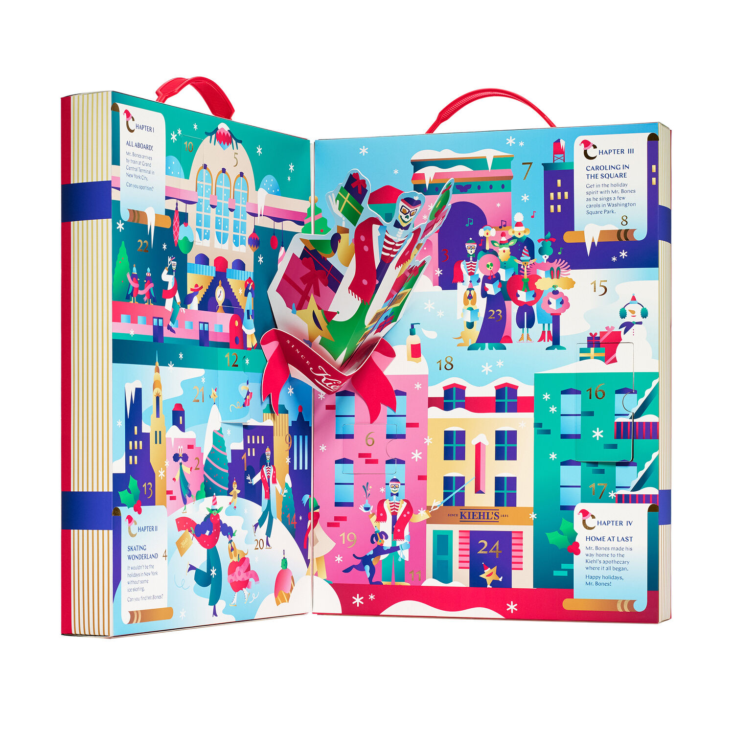 Kiehls Advent Calendar - Customize and Print