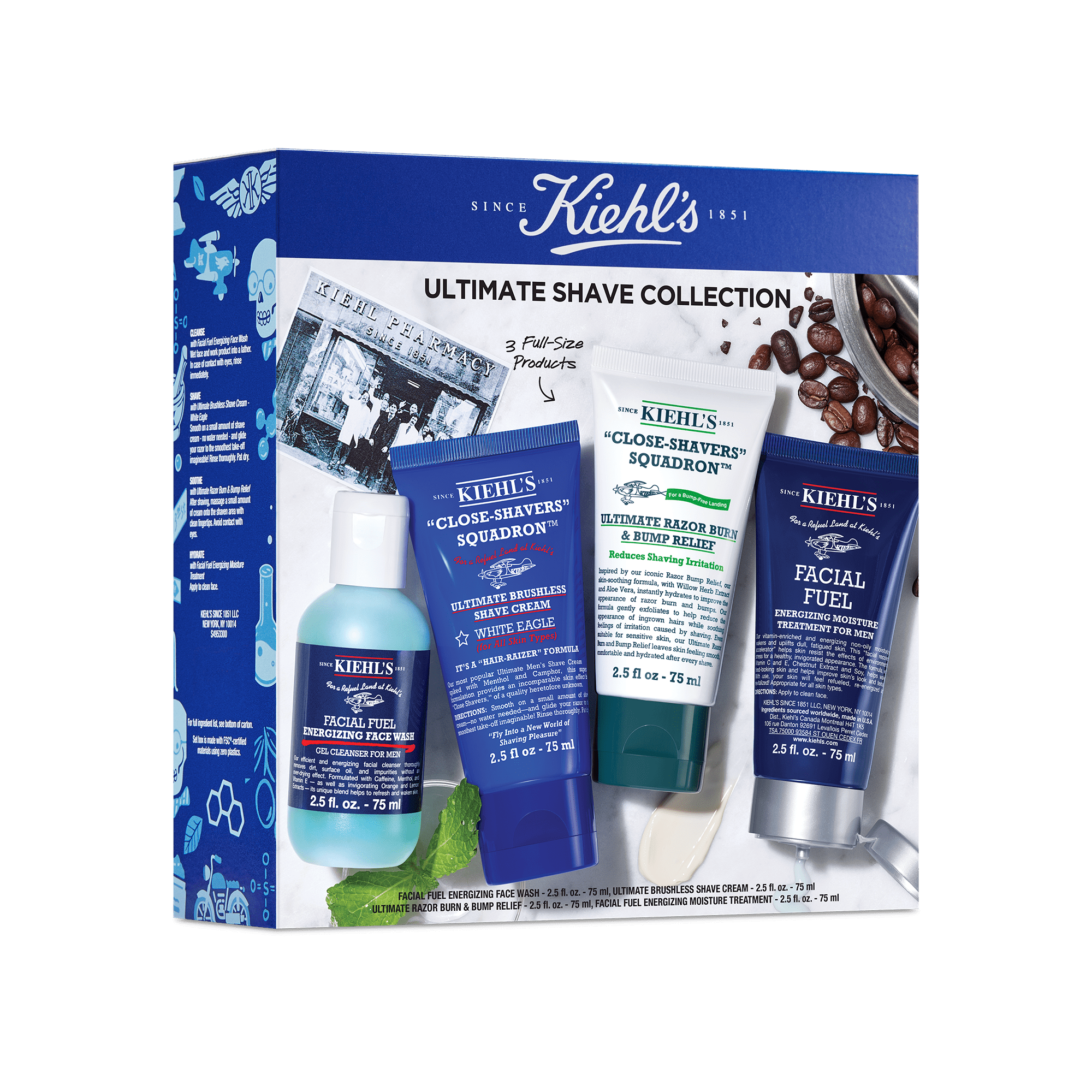 kiehl's men's shaving kit